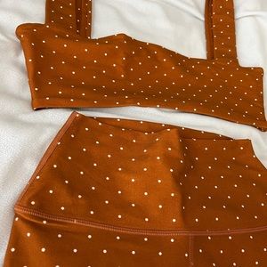 We Wore What Polka Dot Workout Set